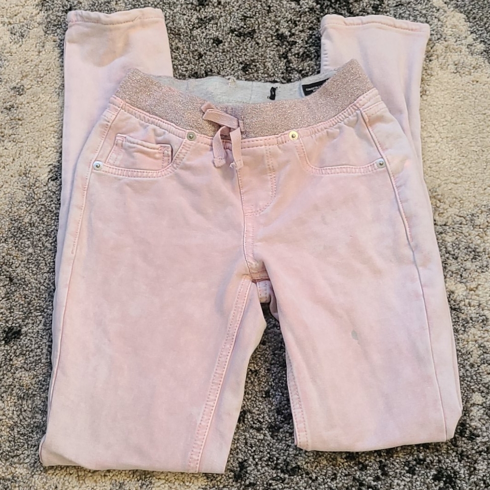 Pink jegging and pink jacket set
